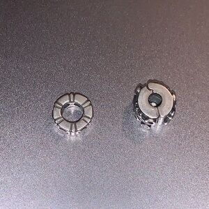 Silver pandora charms